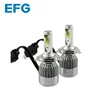High Lumen Cool White 6500K LED Headlight Bulbs, H4 LED Lights Conversion Kit For Cars