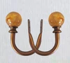 Hot Sale Clear Poly Antique Gold Curtain Tie Back