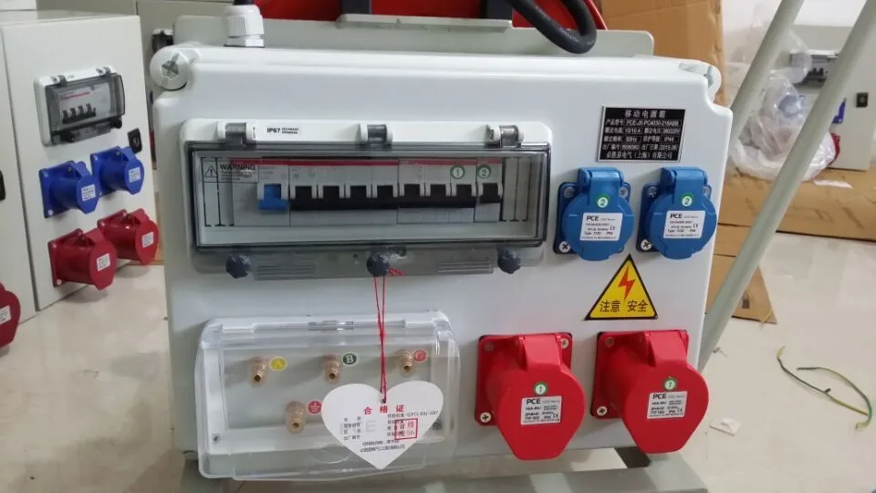 Portable Temporary Power Waterproof Outdoor Electrical Distribution
