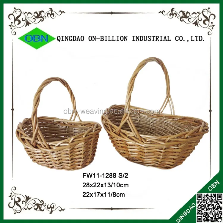 Cheap Boat Shape Natural Wicker Gift Basket Empty Buy Gift Basket