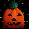 2019 New Style Halloween LED Decoration Warm Fashionable Pumpkin Ghost Eyes Pattern Halloween Knitted Led Hat