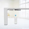Smart Home System Customizable Aluminium Curved Track Electric Curtain With Electric Curtain Motor