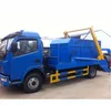 Ruvii arm rolling garbage truck skip loader garbage truck with garbage bins