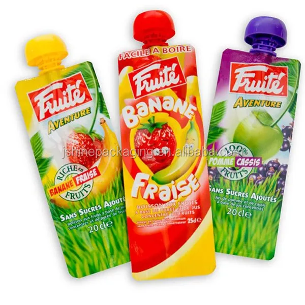 Custom Printed Fruit Juice Sachet Spout Pouch Buy Fruit Juice Sachet