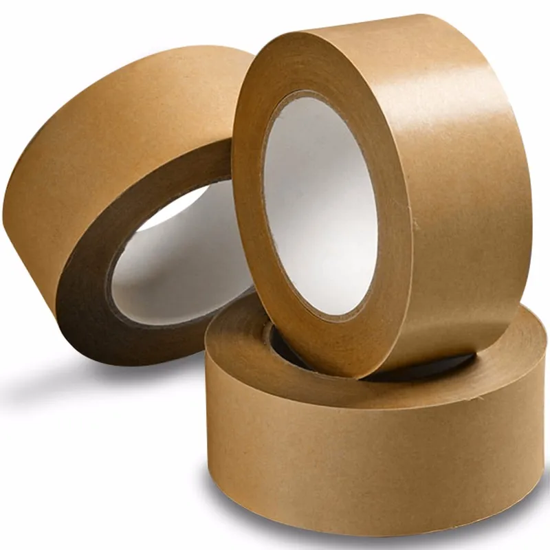 Brown Self Adhesive Kraft Paper Backing Tape Buy Brown Kraft Paper