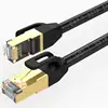 Ethernet Network Gold Plated Cable Rj45 Flat Lan Patch 10gbps Gigabit Cat7 Network Cable