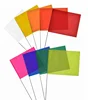 High Quality Solid Color Utility Construction Ground Locating Marking Flags