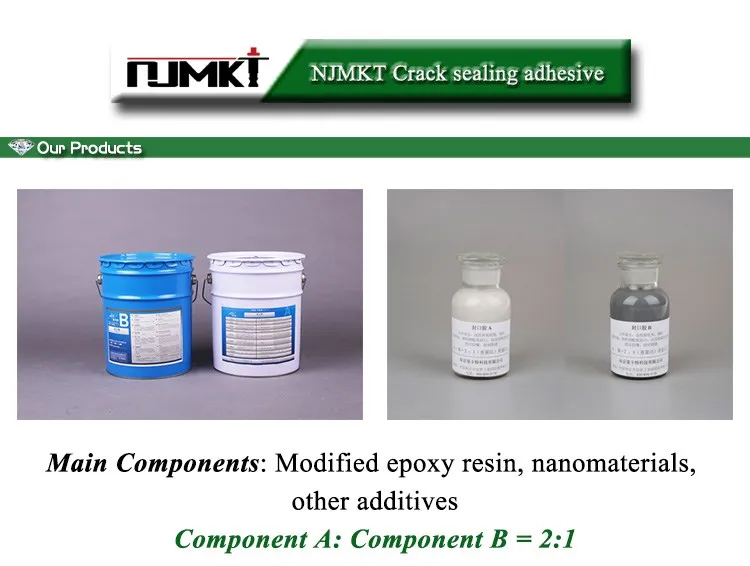 Njmkt Resin Based Sealant High Quality Crack Sealing Adhesivecrack