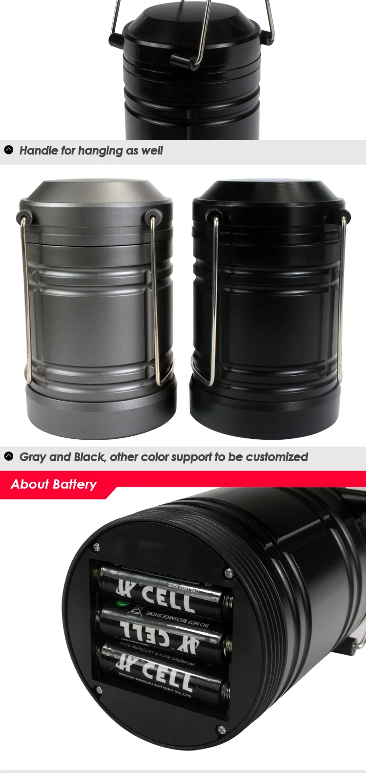 Rechargeable Camping Lantern