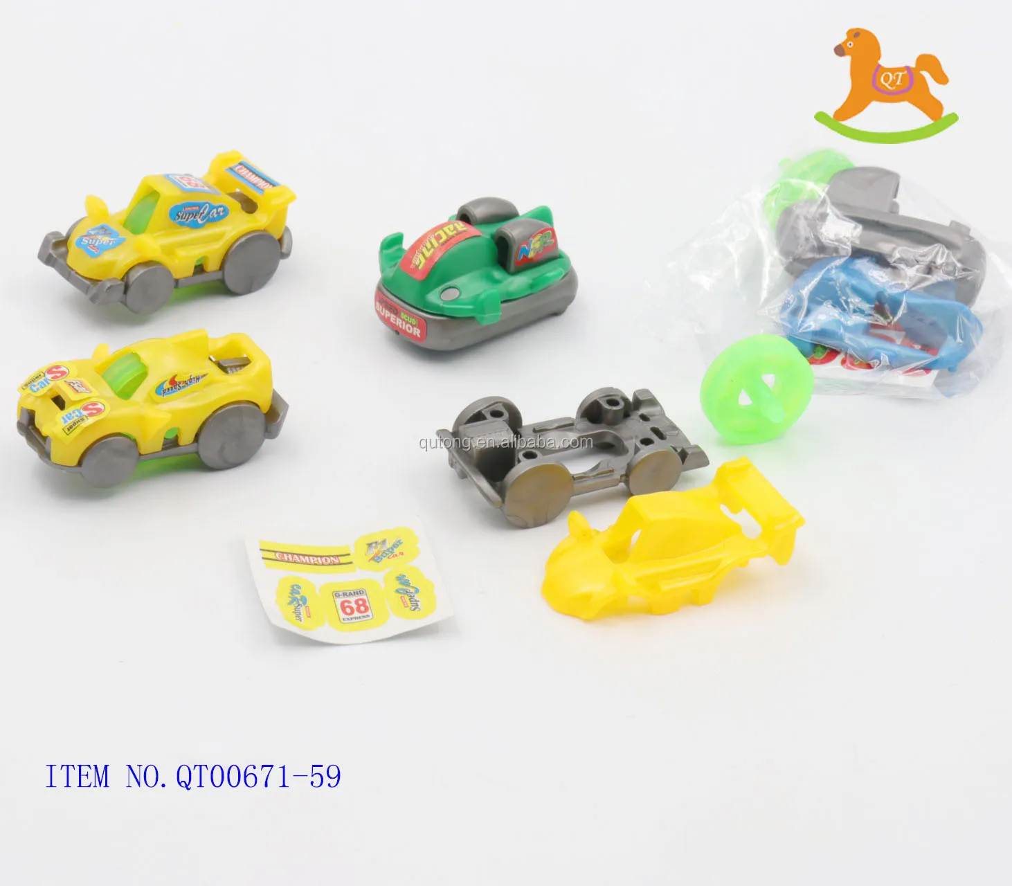 toy cars to assemble
