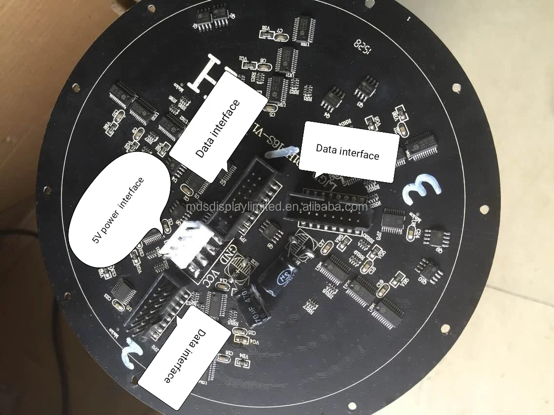 P4.8 video display function indoor usage flexible led screen