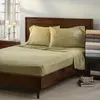 Simple Elegance Italian Paisley 600 Thread Count Cotton Blend Deep Pocket Sheet Set King - Ivory
