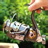12+1 Ball bearing 1000-6000 Metal Front Drag Surfing Cast Spinning Fishing Reel Aluminum Spool Fishing Tackle