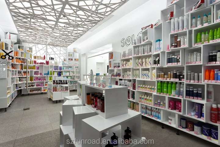 2016 Unique Design Cosmetic Display Stand,Cosmetic Shop Vitrine For