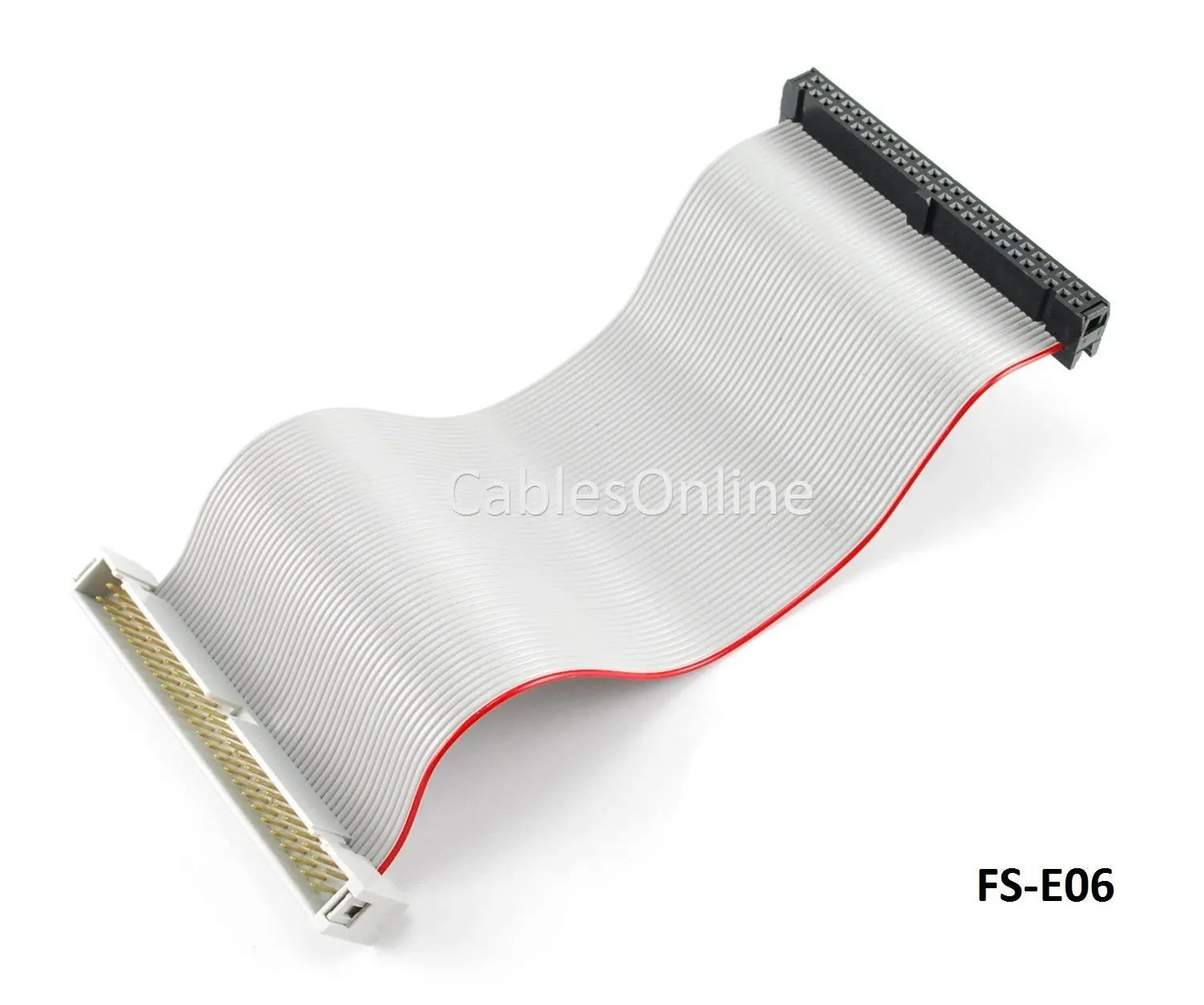 CablesOnline, 6-inch Internal IDC 50-Pin SCSI Drive Extension Ribbon Cable, (FS-E06)