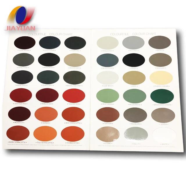 Offset Printing Color Chart