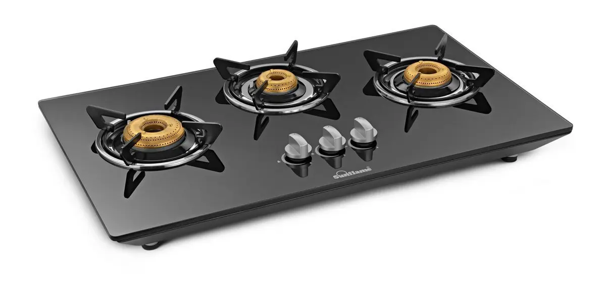 sunflame hobtop 3 burner