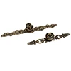 Antique brass various size handles unique drawer pull