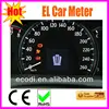 Hottest!! High brightness&various design lighting auto meter/auto el meter