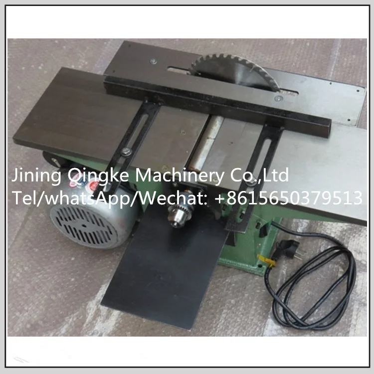 Multifunctional Planer Saw Bench Drill Electric Wood Planer Machine