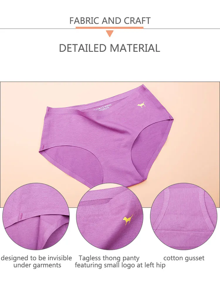 OEM service best selling comfortable seamless girls teen cotton panties