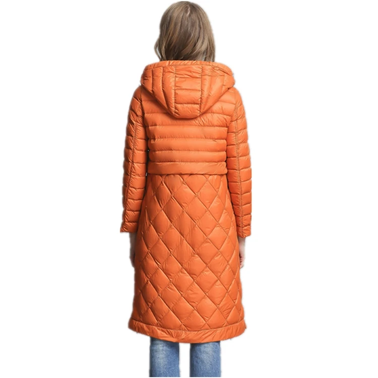 down feather coat womens