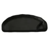 Wholesales Unbreakable Tableware Matte Black Dumpling Shapes Divide Dishes Dinner Plate Melamine Plastic Plate sets