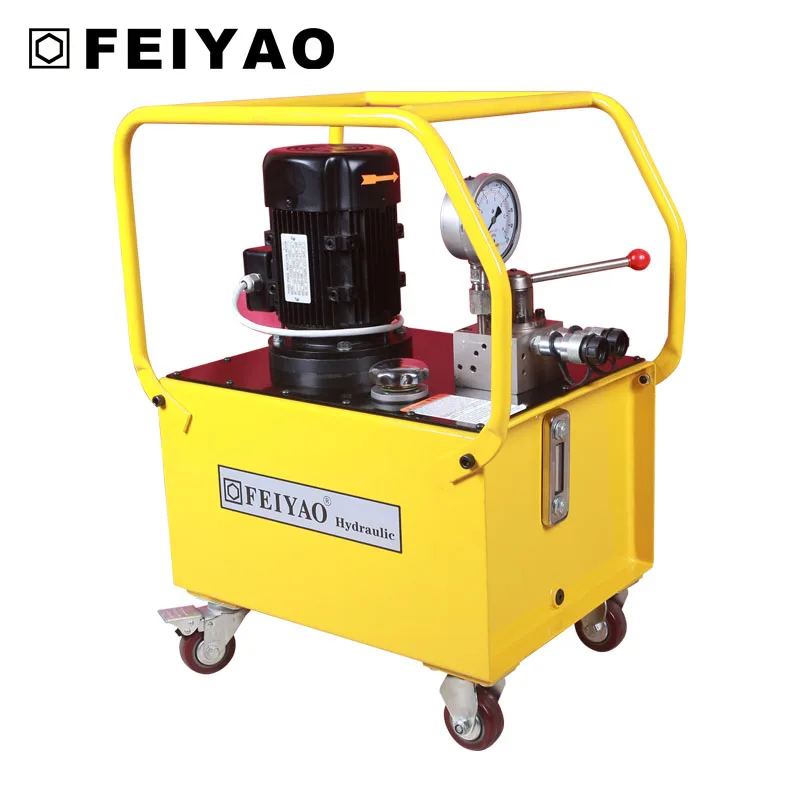 Double Acting Electric Hydraulic Power Steering Pump Portable Oil Pump