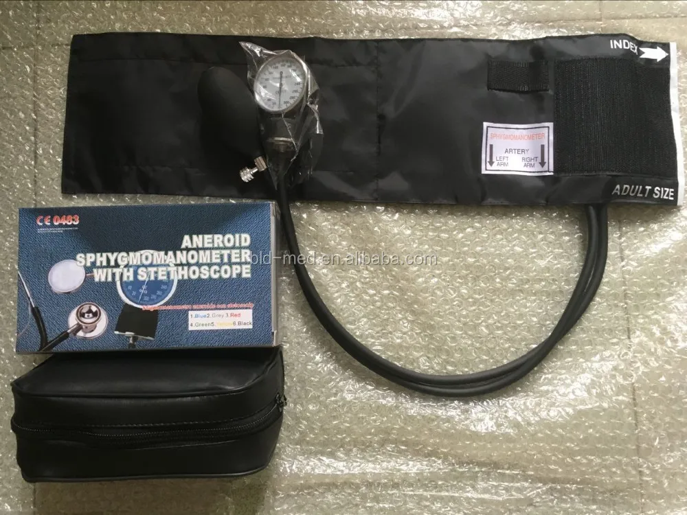Bp Apparatus Read Aneroid Manual Sphygmomanometer With Single