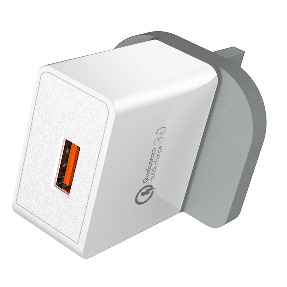 Nuovo 2019 Qc3.0 Veloce Veloce Caricatore Rohs Universale del telefono cellulare Dual Usb Caricatore della parete - ANKUX Tech Co., Ltd