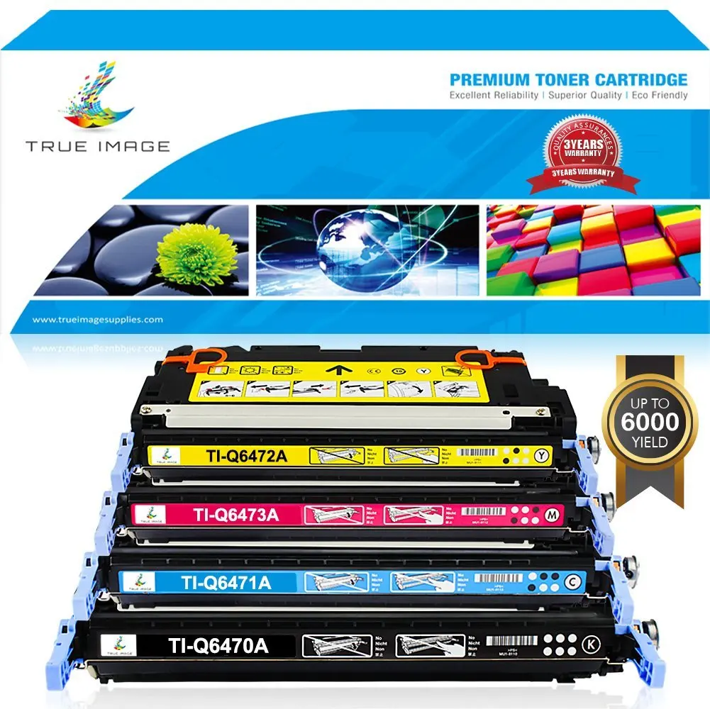 Smart Print Supplies Compatible 502A Q6471A Q6472A Q6473A Premium Toner Cartridge Replacement for HP Laserjet 3600 3800 CP3505 Printers Cyan, Magenta, Yellow 3 Pack