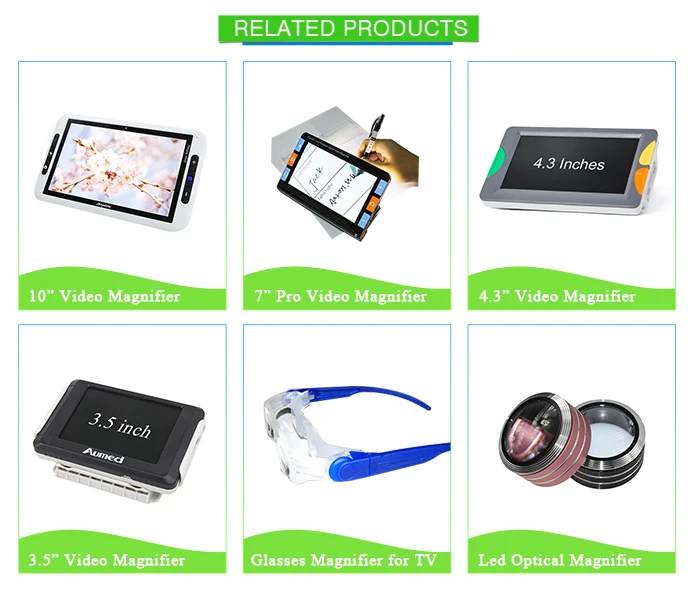 Low Cost 5" Eyeu Digital Video Magnifier For Visually Impaired Buy