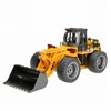 Huina 1520 Toy Model 1/16 2.4G 6 Channel Alloy Metal Remote Control Loader RC Construction Truck Excavator Bulldozer