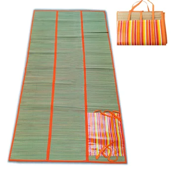 Cheap Foldable Straw Beach Mat