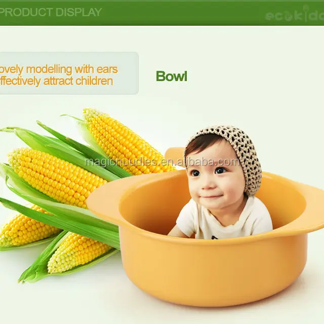 baby green tableware
