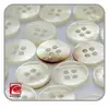 Popular 4 holes white mother of pearl shell buttons,coconut shell button for garment