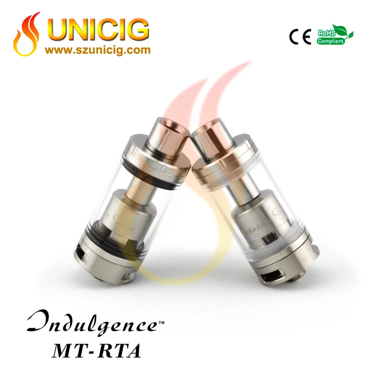 2015 Best Rta Vape Unicig Authentic Tank Atomizers Indulgence Mutation