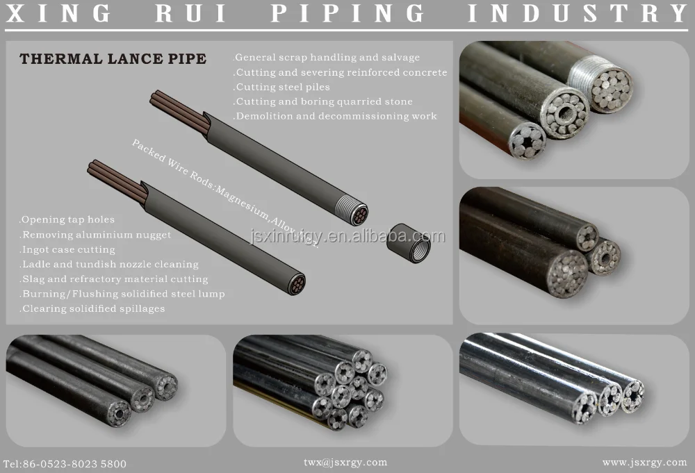 Thermal Lance For Cutting Sheet Or Pipe Pile Od17.3mm*l1800mm Buy