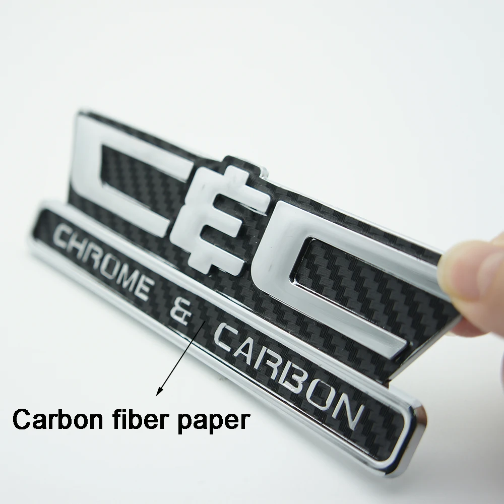 Customized Abs Chrome Carbon Fiber Badges 3d Car Emblems Buy Custom