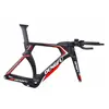 Dengfu TT01 All Hidden Cable BB386 Racing bike tt triathlon Frameset Aero carbon time trial bicycle frame