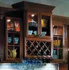 Wood Kitchen Furniture Wall Wine Rack Kitchen Cabinets