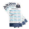 Design Your Own Magnetic Calendar,2019 Real Estate Calendar Magnet,Promotional house shape magnetic sticker