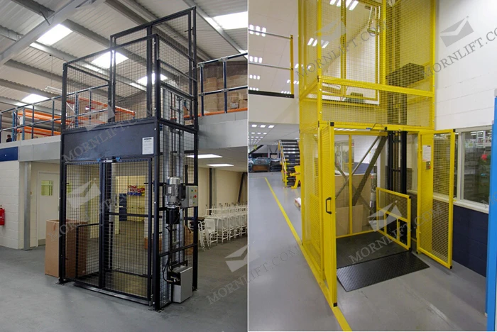 Electric Warehouse Elevator Lift Hydraulic Goods Lift Cargo Lift For