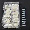 professional dual nail forms false acrylic nail art curved tips
