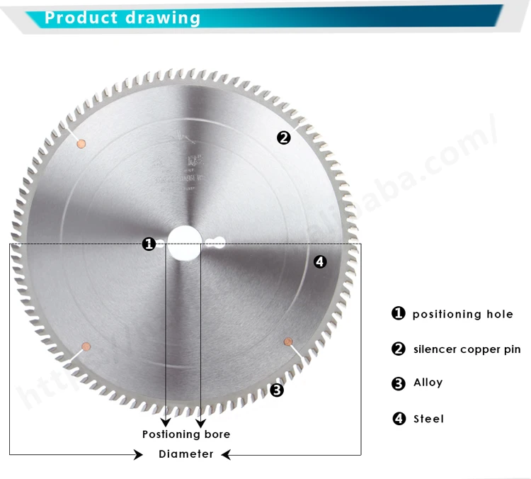 30mm Arbor Chipboard Plywood Cutting Saw Blade Wood Working To Be Used ...