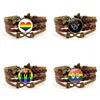 Friend Sisters love got pride equality gay by birth fabulous by choice Quote Bracelet Glass Cabochon Dome Jewelry Bangle Gift