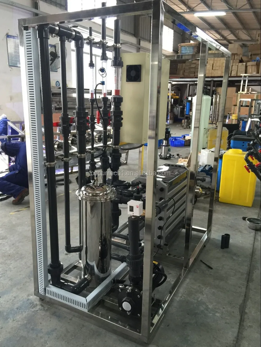 China manufacturer 6000L/h ultra-pure water deionized plant