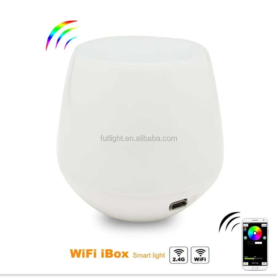 wifi ibox1/ibox2 box controller for 2.4g rf rgb rgbw led lighting by smart phone to control all rgb/rgbw led lighting