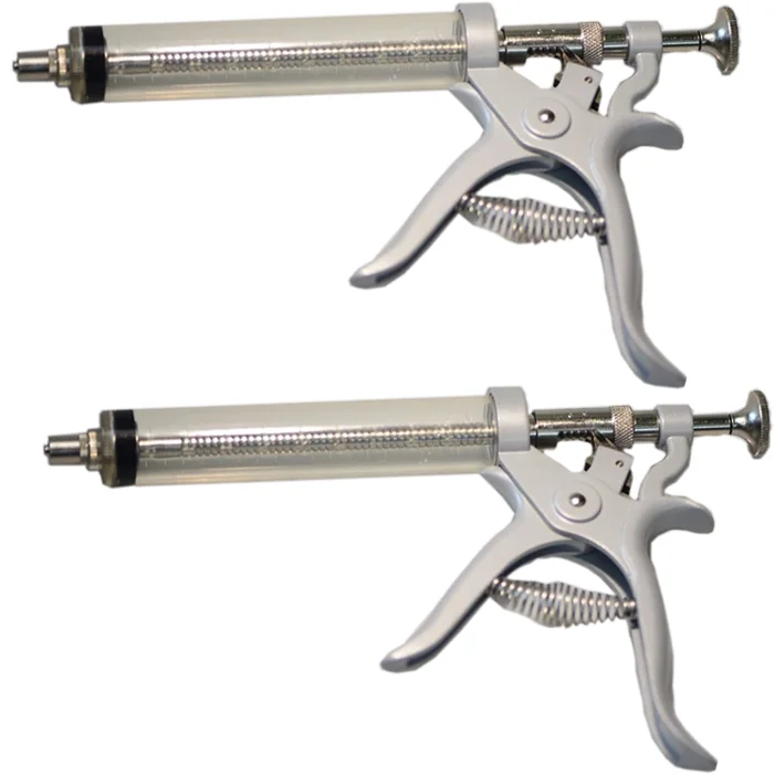 50ml Continuous Syringe Veterinary Gun Automatic Vaccine Syringe - Buy ...