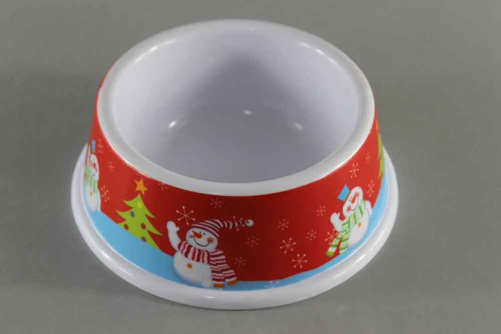 Christmas Melamine Pet Bowl/Dog Bowl/Cat Bowl As Gift